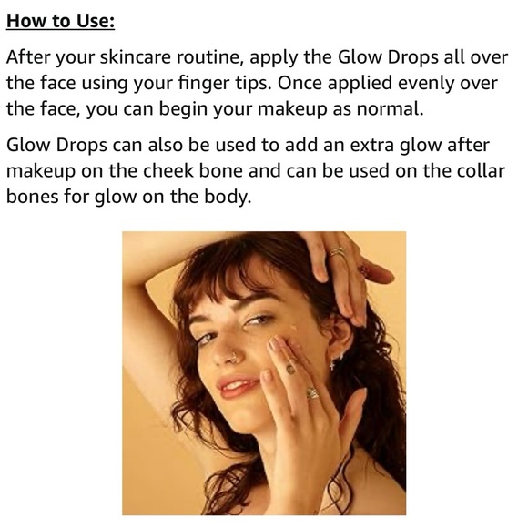 Jecca Blac Glow Drops in Champagne- used 1 time - Picture 3 of 8